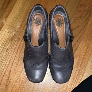 Grey Earth Origins Shoes/Heeled Booties